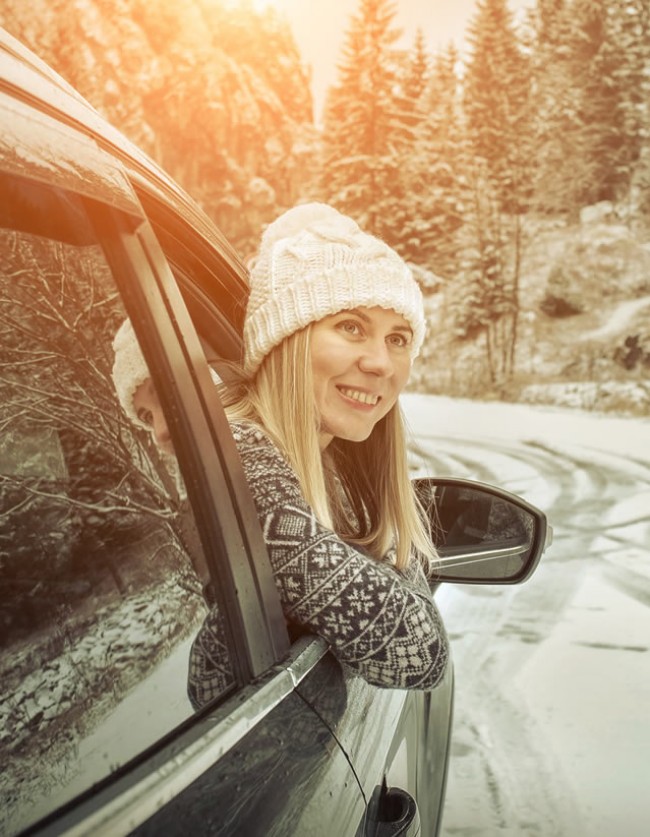 Anreisen mit dem Auto im Winter