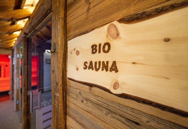 Eingang Biosauna