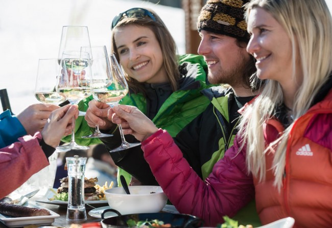 Wein trinken © Flachau Tourismus