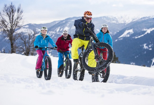 Fatbike fahren in Flachau © Flachau Tourismus