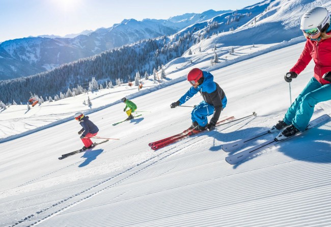 Skifahren in Flachau © Flachau Tourismus