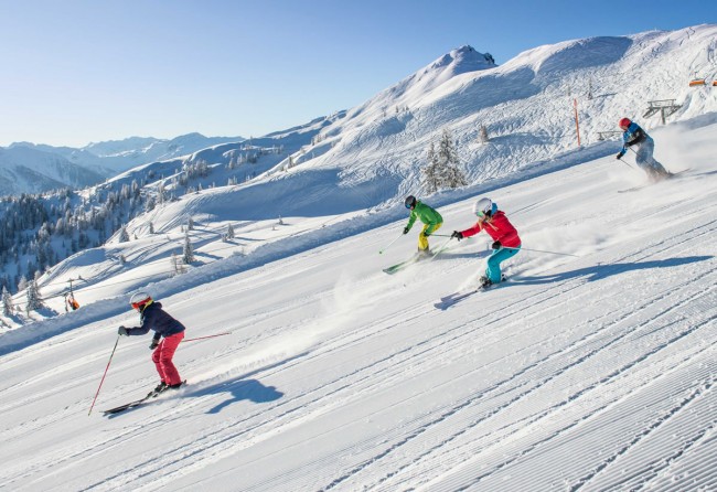 Skifahren in Flachau © Flachau Tourismus