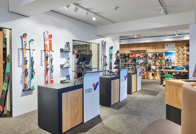 Ski und Bindung einstellen © Intersport Arena