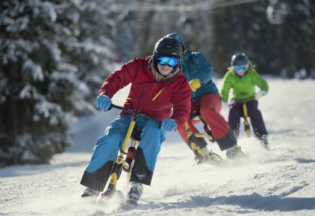 Snowbiken © Flachau Tourismus